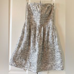 American Rag Juniors Strapless Dress - White/Grey